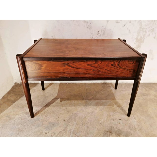 Danish Rosewood Side Table, 1970s For Sale - Image 6 of 7