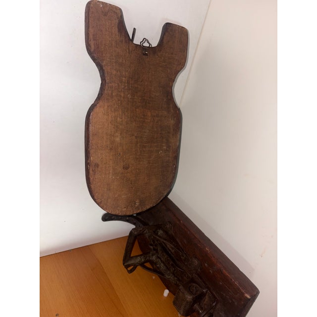 Italian Wooden Shoemakers Items, 1950, Set of 2 For Sale - Image 6 of 8