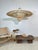 Large Rattan Saucer Suspension with Iron Frame For Sale - Image 4 of 18