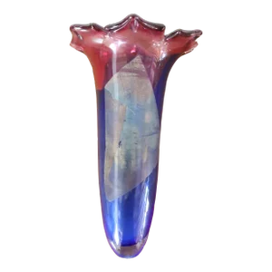 Art Glass Wall Pocket Vase
