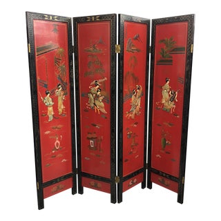 1900s Chinese Screen Room Divider For Sale
