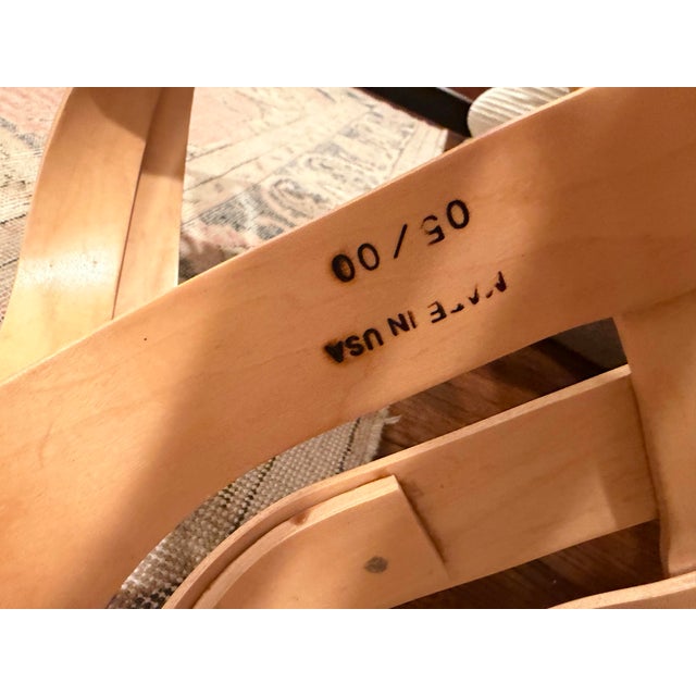 Knoll Frank Gehry Cross Check Arm Chair For Sale - Image 4 of 9