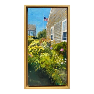 Summer Blooms, Original Oil Painting by Julia Lawing For Sale