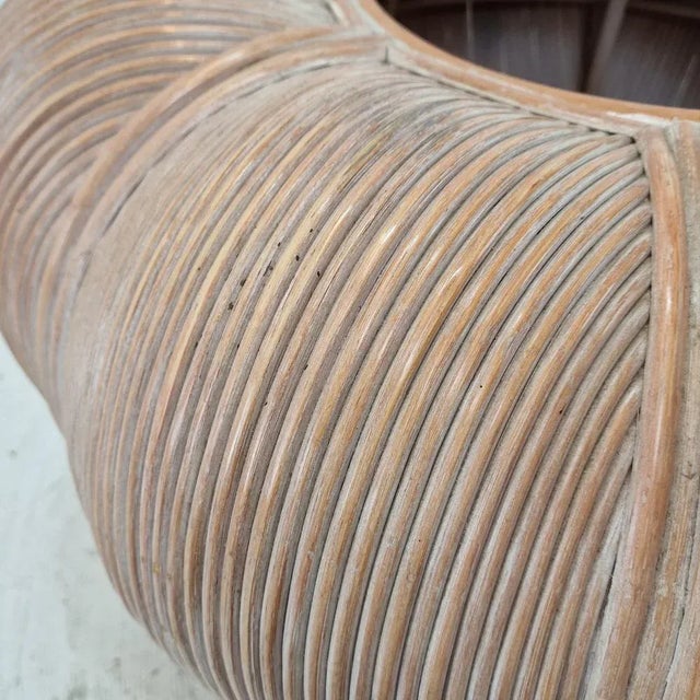 Large Bamboo and Rattan Planter, France, 1970s For Sale - Image 11 of 13