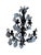 1920s Antique Pair 1920s 5 Arm Candelabra French Italian Rustic Wall Sconces Ornate Wrought Iron W/Crystals For Sale - Image 5 of 7