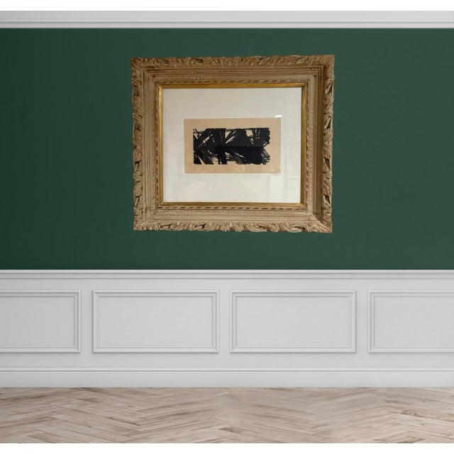 Artist Royden Card created this work of art on paper in 1986 and titled it “I E Left” and numbered it edition 3/24,...