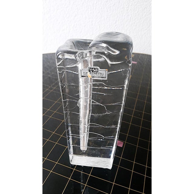 Vintage Glass Vase, 1970s For Sale - Image 6 of 6