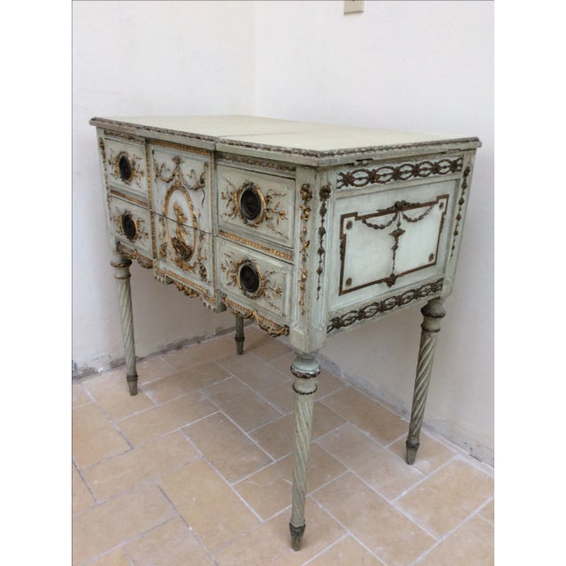 Late 18th Century 18th Century Italian Vanity Dressing Table For Sale - Image 5 of 10