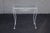 Vintage Wrought Iron And Glass Patio Side Table For Sale - Image 12 of 15