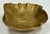 Vintage 1940s Virginia Metalcrafters Brass Lotus Leaf Dish For Sale - Image 9 of 11