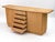 A finely designed Danish credenza / case storage piece. The credenza is well made and well proportioned with teak wood...