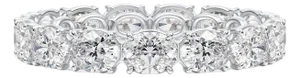 Oval Diamonds East West setting, Size 3