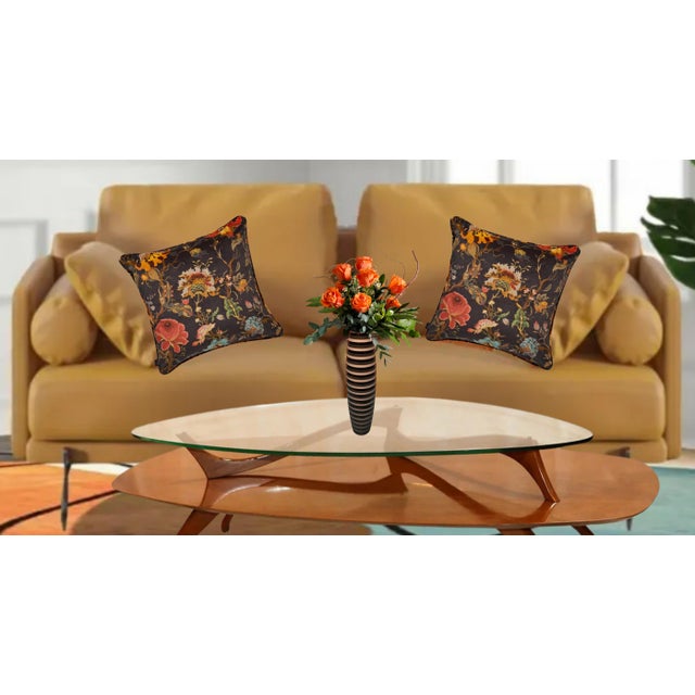 White Art Glass Black White Gray Striped Vase For Sale - Image 8 of 18