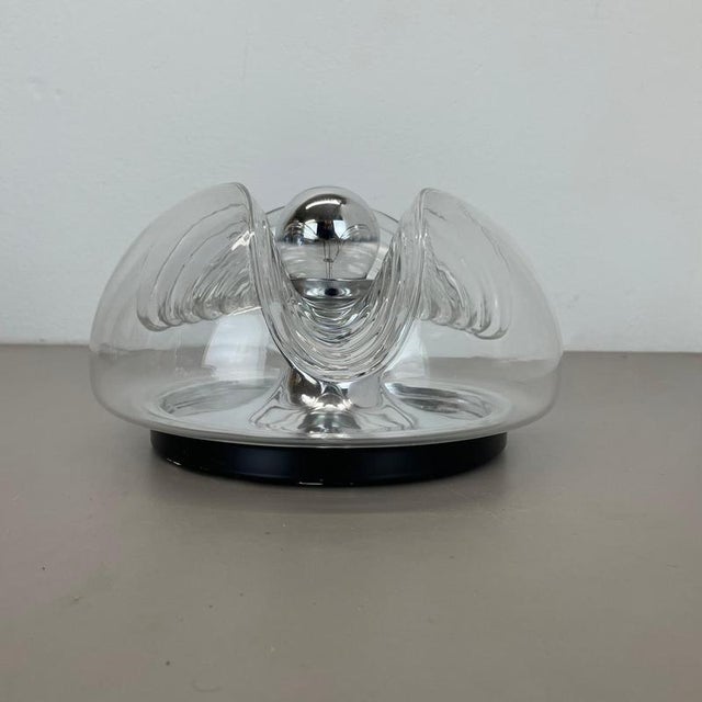Wave Wall Light from Peill & Putzler, Germany, 1970s For Sale - Image 12 of 17
