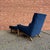 Vintage tufted Castro Convertible “Arden” lounge chair and ottoman in style of Adrian Pearsall. The pieces have been newly...