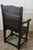 Wood Antique Oak Wainscot Chair, 1700s For Sale - Image 7 of 9