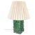 1970s Czech Art Glass Table Lamp in Molded Glass by Josef Schott, 1970s For Sale - Image 5 of 5