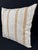 Contemporary Turkish Hemp Pillow Cushion Natural Beige Rust Pillow Cushion Cover 24"x24" For Sale - Image 3 of 4