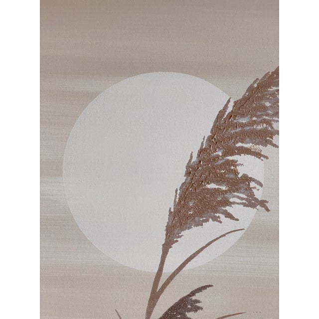 Lee Reynolds Vintage Lee Reynolds Boho Bohemian Coastal Landscape Oil Painting, Signed Framed For Sale - Image 4 of 10