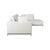 Granada Corner Sofa in Cream Leather from La Nuova Casa For Sale - Image 11 of 15