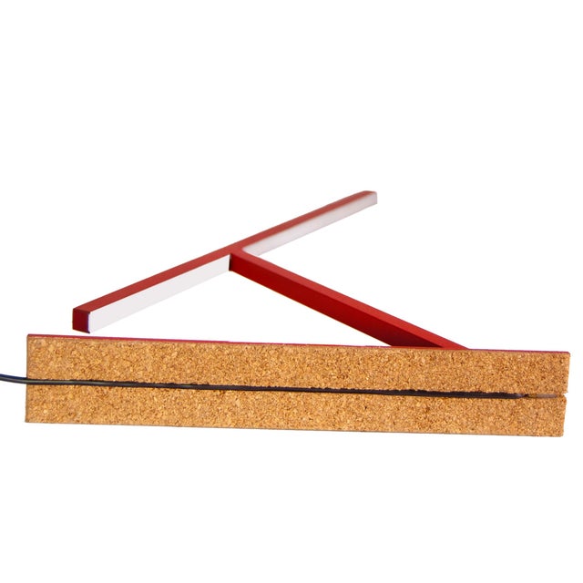 Minimalist Table Lamp by Tommaso Cristofaro For Sale - Image 6 of 7