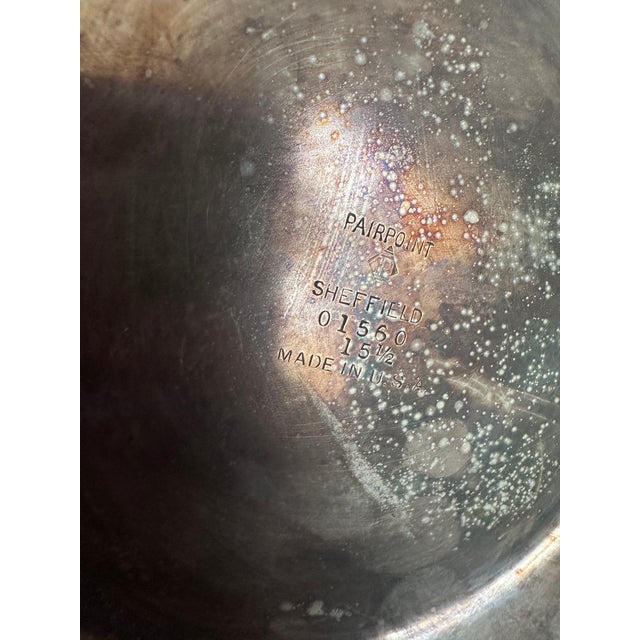 Vintage Pierced Silverplate Basket by Pairpoint For Sale In Richmond - Image 6 of 6
