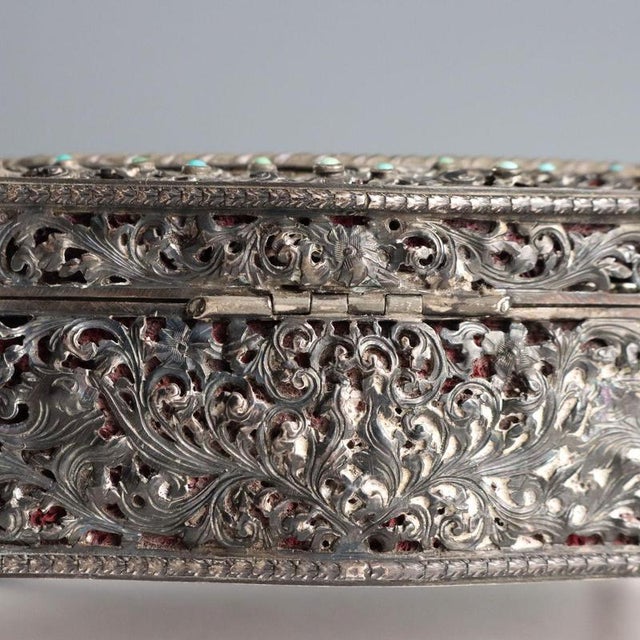 Silver and Enamel Box For Sale - Image 10 of 13