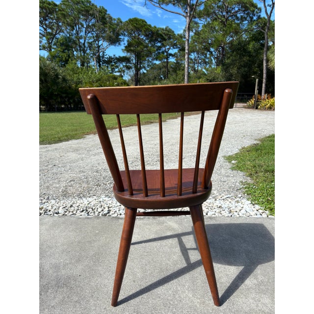 Mid-Century Modern Mid 20th Century Midcentury Willett Cherry Dining Chair For Sale - Image 3 of 7