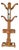 Victorian Oak Hall Stand, 1890s For Sale