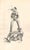 Unknown, Woman, Compass, 20th Century, China Ink on Paper For Sale