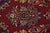 Karastan Red Field Oriental 4’3” X 6’ Wool Area Rug For Sale - Image 12 of 16
