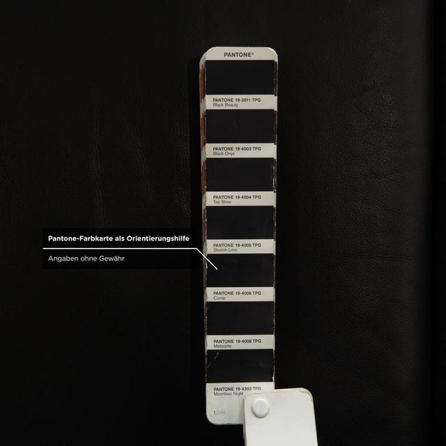 Black Atlanta 2-Seater Sofa in Black Leather from Lauser For Sale - Image 8 of 13