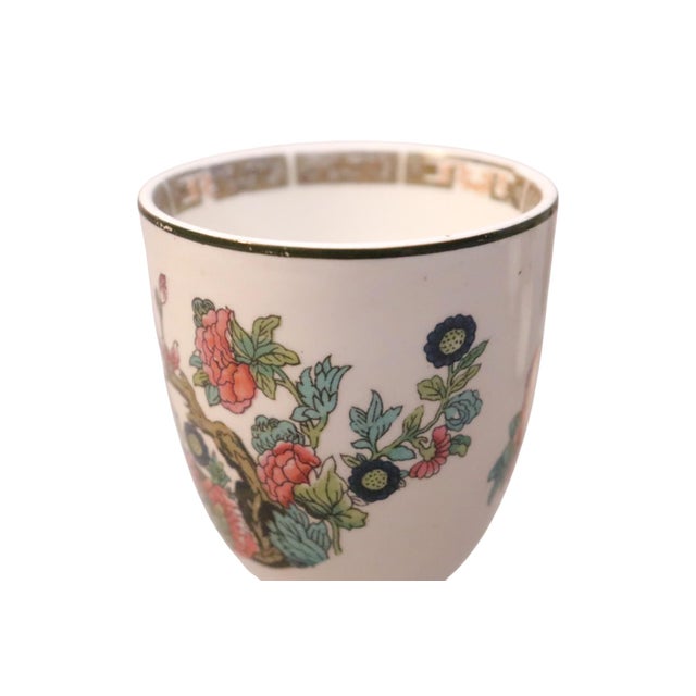 1960's English Porcelain Double Egg Cups, Set of 6 For Sale - Image 4 of 6