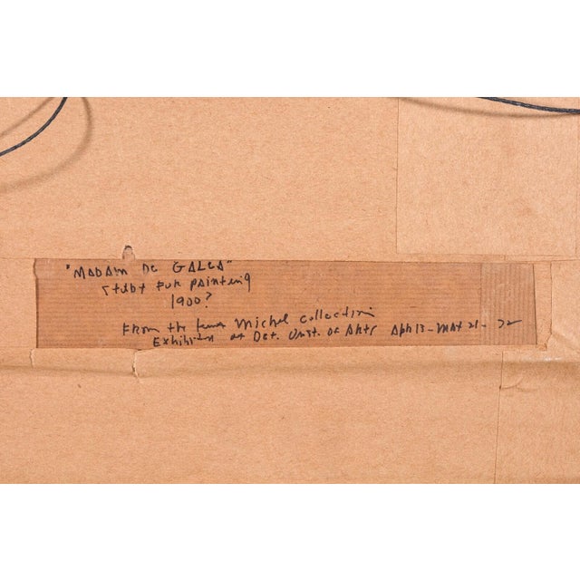 Pierre-Auguste Renoir Madame De Galéa Signed Original Sketch Graphite on Paper For Sale - Image 12 of 13