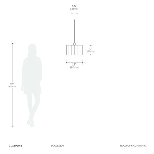 Metal Scalloped Pendant Light - Weathered Brass, White Linen, Diffuser, Dimmable For Sale - Image 7 of 7