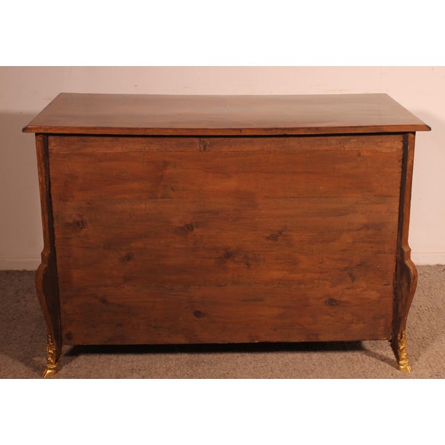 Wood Mazarine Commode, Early 18th Century For Sale - Image 7 of 15