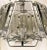 Mid 20th Century Smoked Glass and Chrome Chandelier in the Style of Fredrick Raymond For Sale - Image 12 of 13