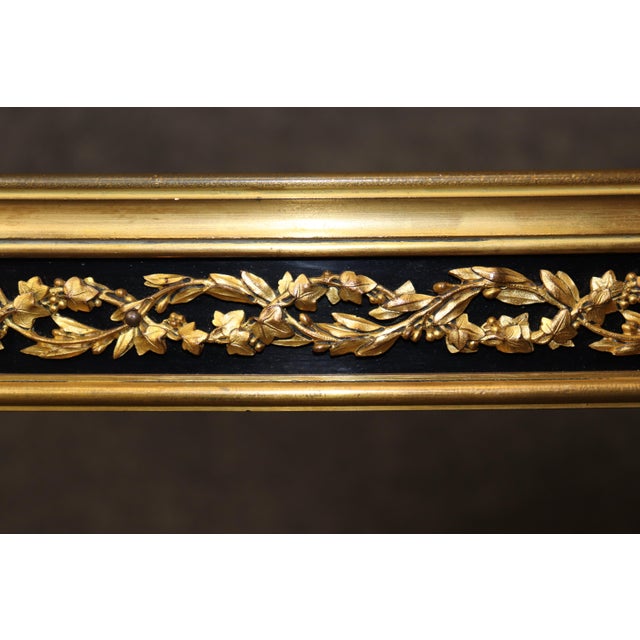 19th C German Louis XVI Style Ormolu Mounted Marble Top Table by August Forster For Sale - Image 10 of 15