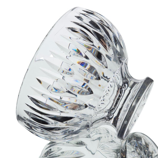 Waterford Marquis by Waterford Sheridan Footed Cut Crystal Bowl 5.5" For Sale - Image 4 of 12