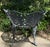 Late 19th Century Cast Iron Laurel Griffin Garden Chair Bench For Sale In Chicago - Image 6 of 12