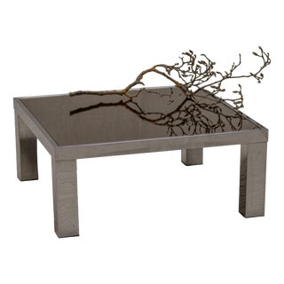 Space Age Coffee Table in Chromed Steel, 1970s For Sale