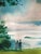 Gazing Toward the Mainland Across Penobscot Bay Original Watercolor Painting For Sale - Image 4 of 4