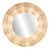 Illuminated Saturn Mirror in Crystal Glass by Timothy Oulton, 2010s For Sale