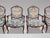 19th Century Louis XV French Fauteuil Armchairs, 1860s, Set of 4 For Sale - Image 15 of 15