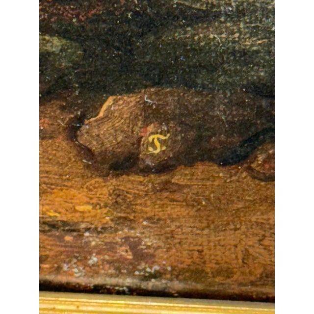 Spanish School Artist, Figurative Composition, 17th Century, Oil Painting on Canvas For Sale - Image 9 of 12