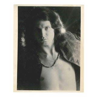 Linda McCartney, Portrait Photograph of Jim Morrison, 1968, Gelatin Silver Print For Sale