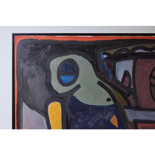 Bob Blankwaard, Abstract Composition, 2000, Oil on Canvas For Sale - Image 4 of 12