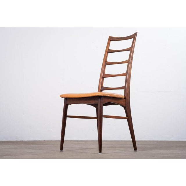 Lis Dining Chairs in Rosewood by Niels Koefoed, Denmark, 1960s, Set of 4 For Sale - Image 10 of 12