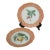 Mottahedeh Summer Fruit Salid Plates, Pair For Sale
