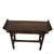 Late 20th Century Chinese Hardwood Two-Drawer Altar Console Table With Brass Pulls For Sale - Image 5 of 7